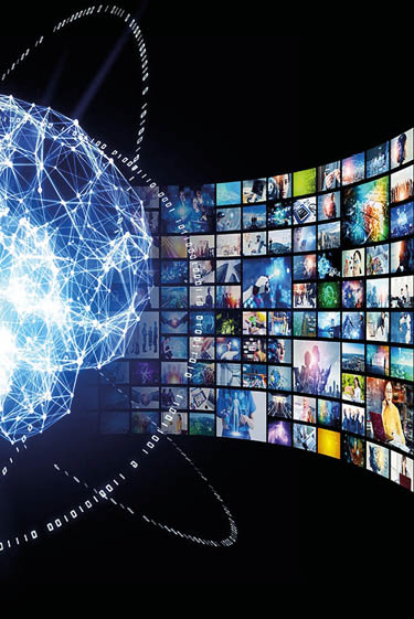 Image generation AI. Artificial intelligence and various images. 