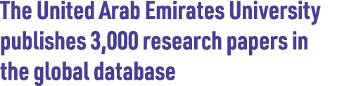 The United Arab Emirates University publishes 3,000 research papers in the global database 